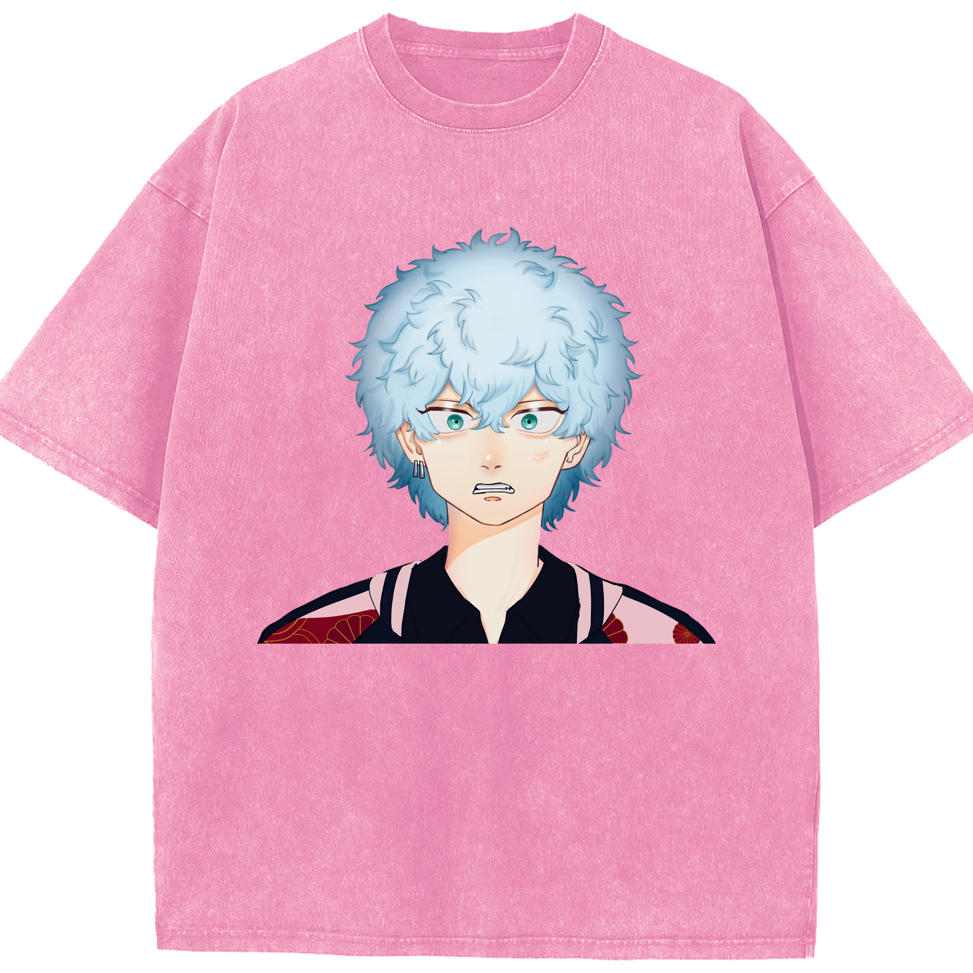 （画像用） 東京リベンジャーズ Tokyo Revengers 綿100% ヴィンテージ風 半袖Tシャツ（フロントプリント）
